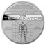 1 oz Silver Round - Terminator T-800