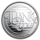 1 oz Silver Round - Thank You