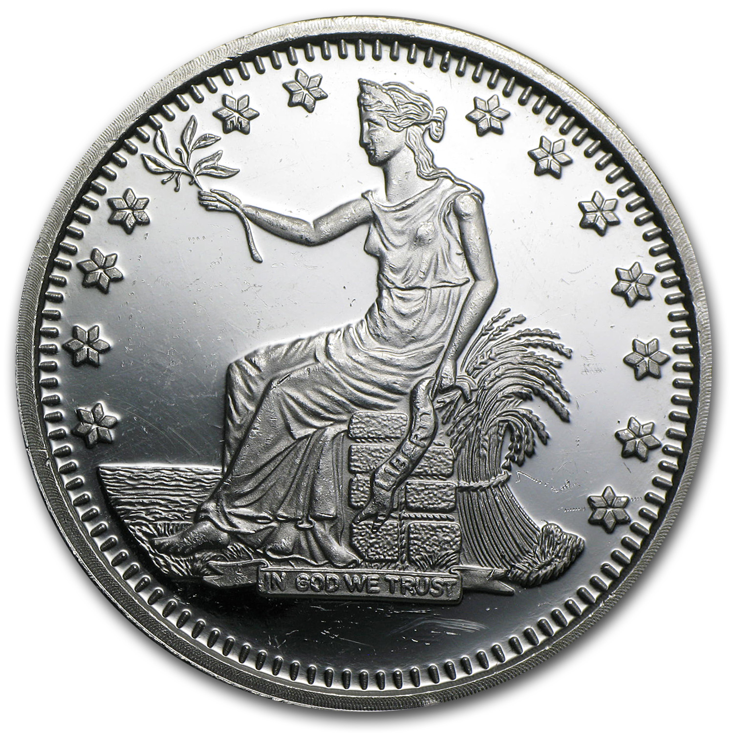 アメリカ合衆国20世紀の銀製ドルセット Buy 1 oz Silver Round - Trade Dollar (Replica) | APMEX