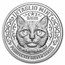 1 oz Silver Round - Two Sleeping Cats (Purrfectly Silver Series)
