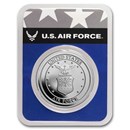 1 oz Silver Round - U.S. Air Force (In TEP)