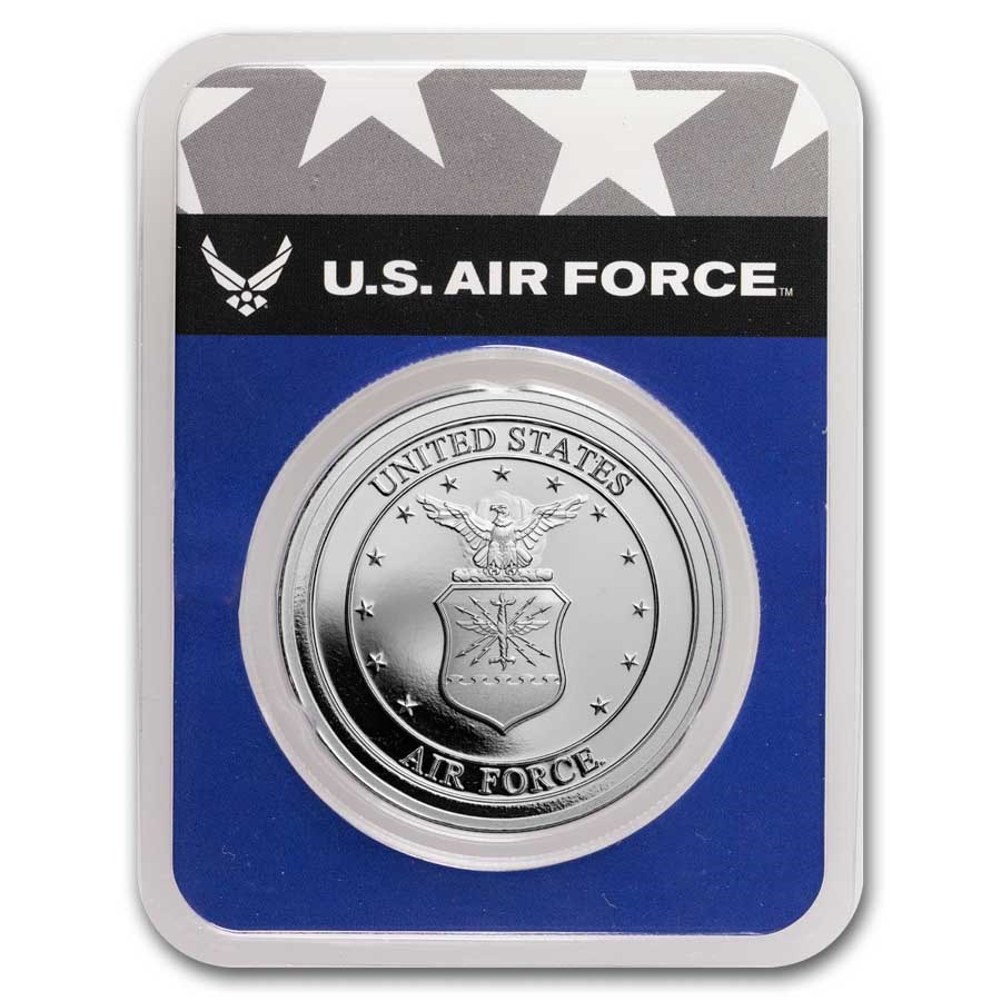 1 oz Silver Round - U.S. Air Force (In TEP)