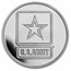 1 oz Silver Round - U.S. Army Logo (In TEP)