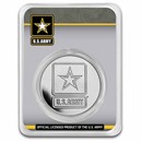 1 oz Silver Round - U.S. Army Logo (In TEP)