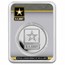 1 oz Silver Round - U.S. Army Logo (In TEP)