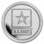 1 oz Silver Round - U.S. Army Logo