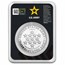 1 oz Silver Round - U.S. Army Seal (In TEP)
