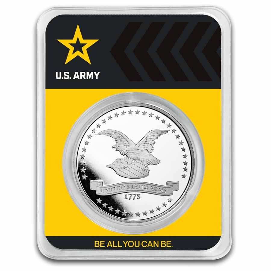 1 oz Silver Round - U.S. Army Vintage (In TEP)