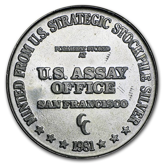 1 oz Silver Round - U.S. Assay Office 1 oz Silver Round - U.S. Assay Office