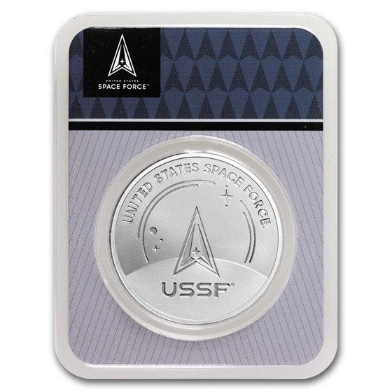 1 oz Silver Round - U.S. Space Force (In TEP) 1 oz Silver Round - U.S. Space Force (In TEP)