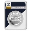 1 oz Silver Round - United States Navy in TEP
