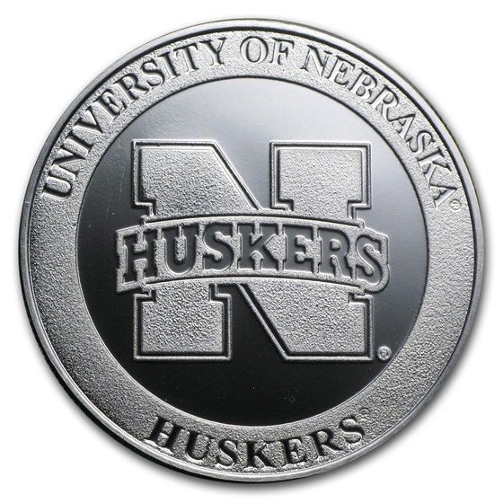 Buy 1 oz Silver Round - University of Nebraska | APMEX