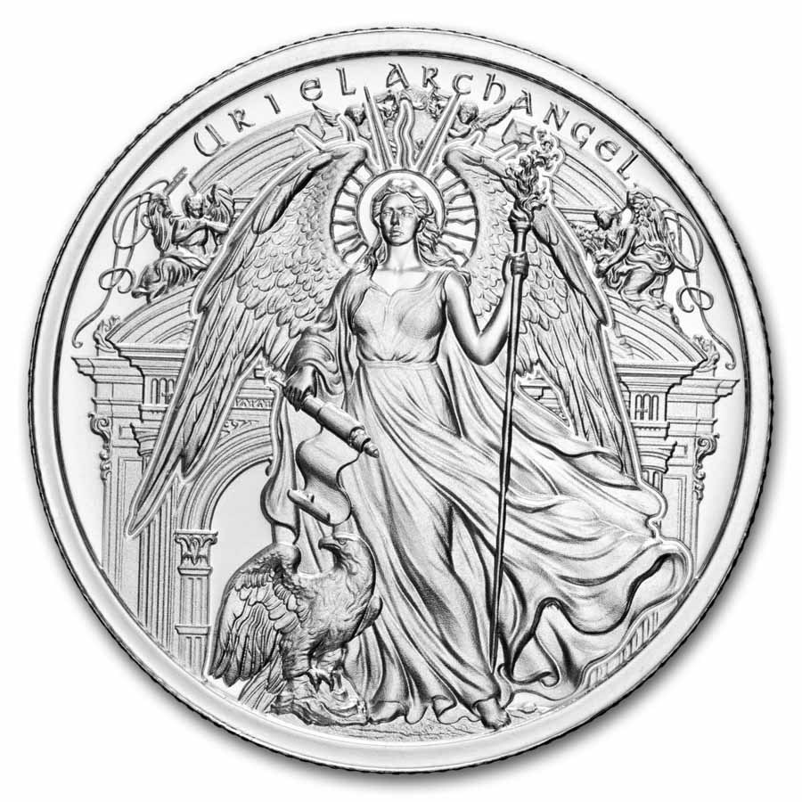 1 oz Silver Round - Uriel (Archangel Series)
