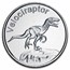 1 oz Silver Round - Velociraptor