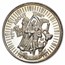 1 oz Silver Round - Vintage 2000's Mardi Gras Doubloon