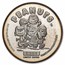 1 oz Silver Round - Vintage Happy Easter Peanuts