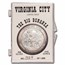 1 oz Silver Round- Virginia City NV (The Big Bonanza w/holder)