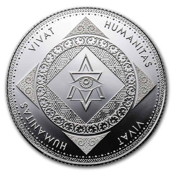 1 oz Silver Round - Vivat Humanitas (Prooflike) 1 oz Silver Round - Vivat Humanitas (Prooflike)