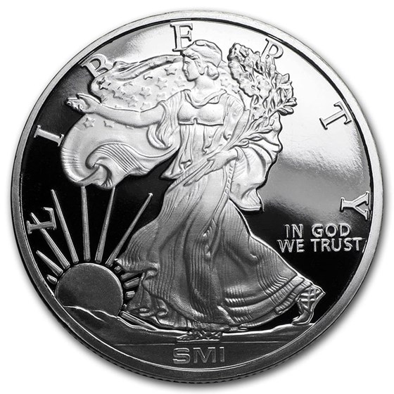 1 oz Silver Round - Walking Liberty (Mintmark SI) 1 oz Silver Round - Walking Liberty (Mintmark SI)