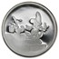 1 oz Silver Round - Walt Disney's Fantasia 50th Anniversary