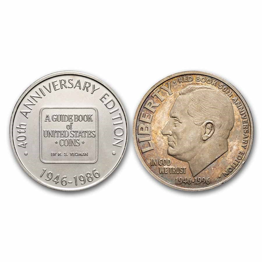 1 oz Silver Round - Whitman Red Book (Random Motif)