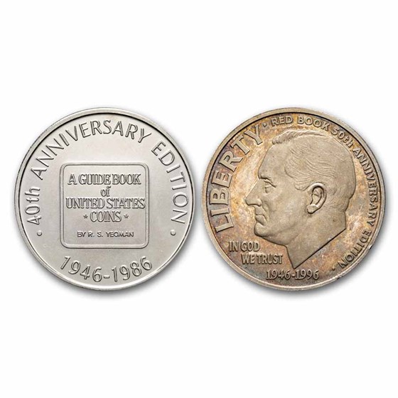 1 oz Silver Round - Whitman Red Book (Random Motif) 1 oz Silver Round - Whitman Red Book (Random Motif)