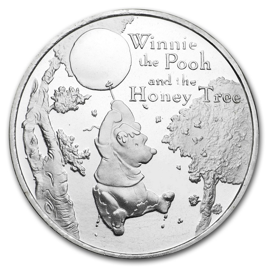 1 oz Silver Round - Winnie the Pooh