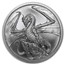 1 oz Silver Round - World of Dragons (The Welsh)