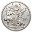 1 oz Silver Round - Zombucks (Random Motif)