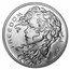 1 oz Silver Shield Round - Freedom Girl (Random Year)