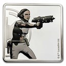 1 oz Silver Star Wars Medallion: Anakin Skywalker & Padme Amidala