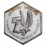 1 oz Silver - Trade Unit Silver Hexagon