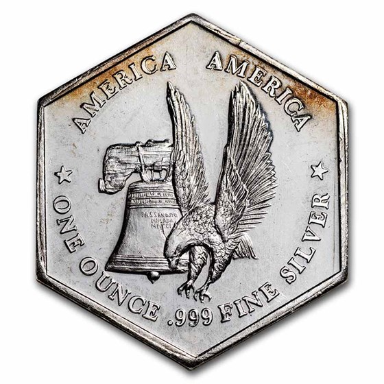 1 oz Silver - Trade Unit Silver Hexagon 1 oz Silver - Trade Unit Silver Hexagon