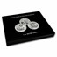1 oz Somalia Silver Elephant 20-Piece Black Presentation Box