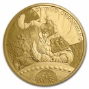 1 oz South Korean Gold Chiwoo Cheonwang BU (Random Year)