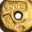 1 Tael Gold Round - Chinese Button (Type 1, 1.2057 oz)