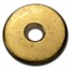 1 Tael Gold Round - Chinese Button (Type 2, 1.2057 oz)