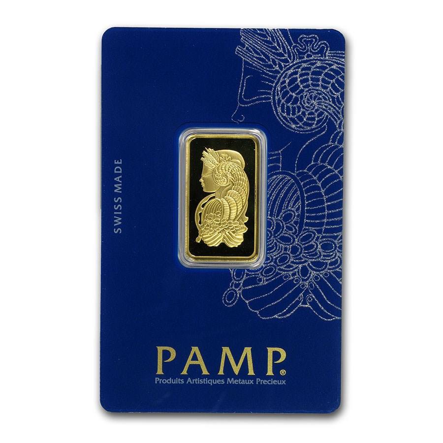 1 Tola Gold Bar - PAMP Suisse Fortuna