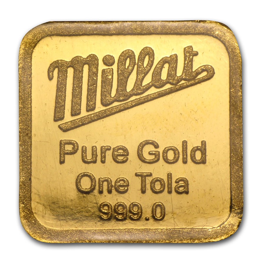 Buy 1 Tola Gold Bar - Secondary Market (.375 oz) | APMEX