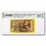 1 Washington D.C. Goldback Gold Note Elite Color PCGS Sub 67
