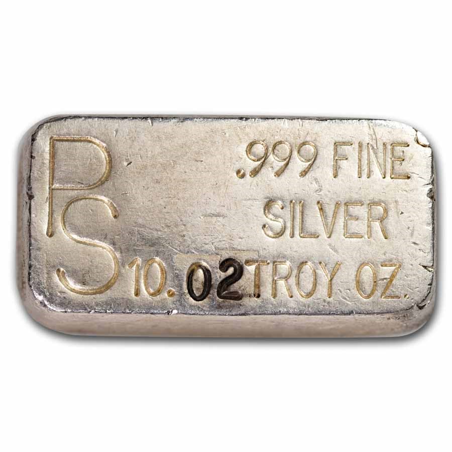 10.02 oz Silver Bar Placer Sierra (PS)