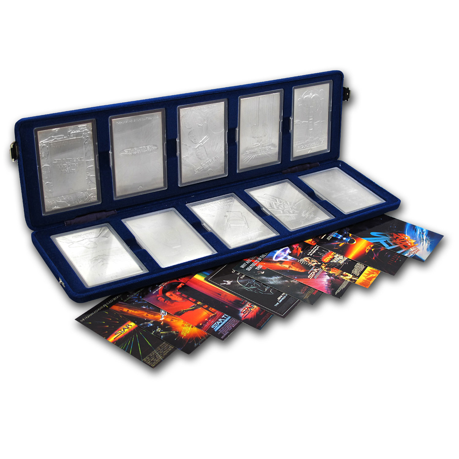 Buy (10) 1 oz Silver Bar - 1992 Star Trek Set (w/Box & CoA) | APMEX