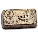 10.10 oz Silver Bar - Vintage YB