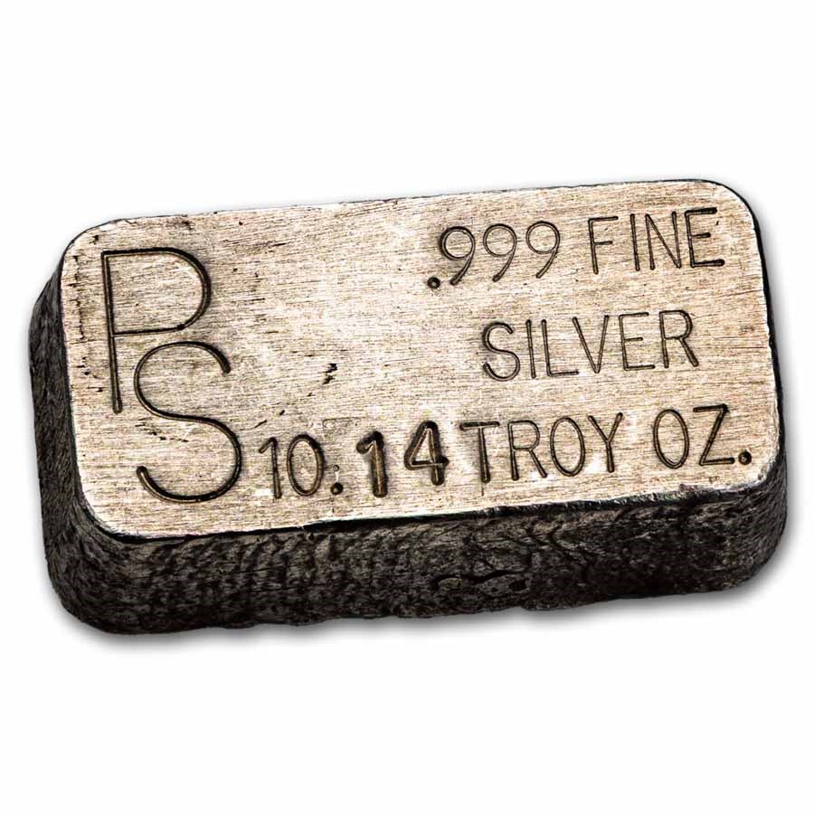 10.14 oz Silver Bar - Placer Sierra (PS)