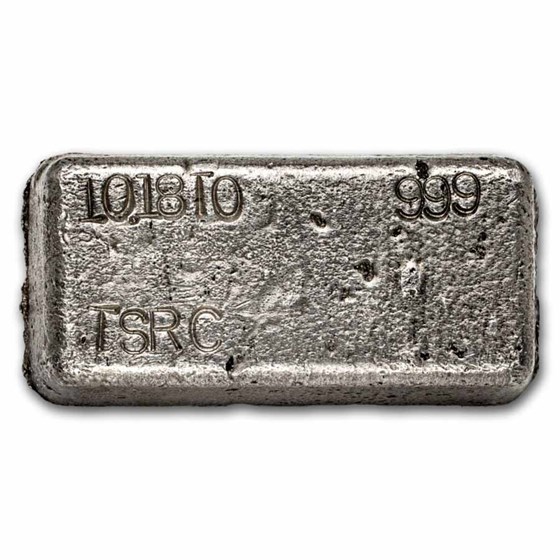 10.18 oz Silver Bar - Vintage Tri-State Refining Corp (TSRC) 10.18 oz Silver Bar - Vintage Tri-State Refining Corp (TSRC)
