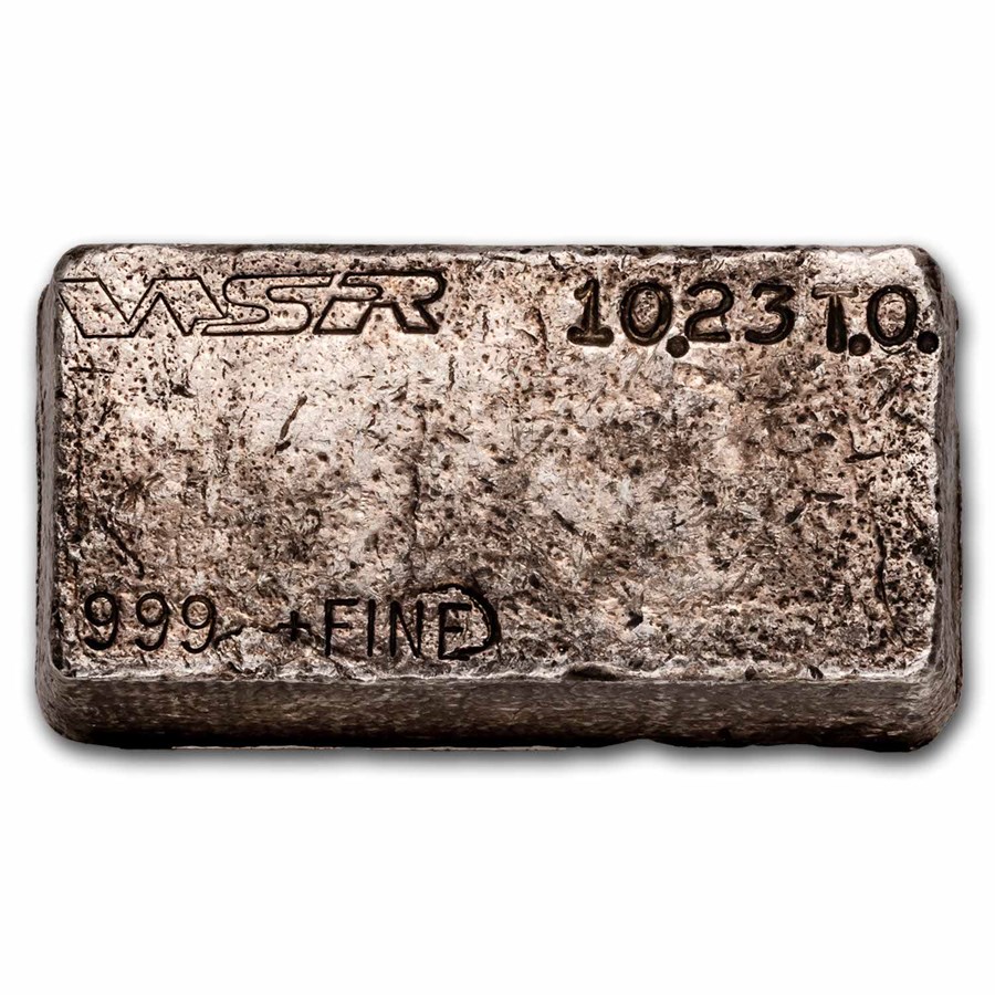10.23 oz Silver Bar - WSR (Western States Refining)