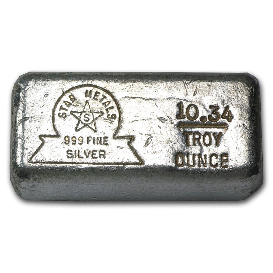 10.36 oz Silver Bar - Star Metals