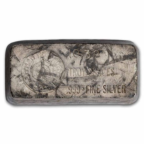 10.38 oz Silver Bar - Hoffman & Hoffman