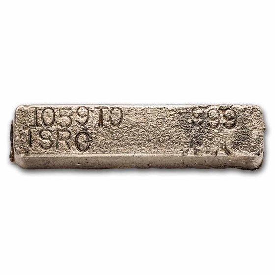 10.59 oz Silver Bar - Vintage Tri-State Refining Corp (TSRC)