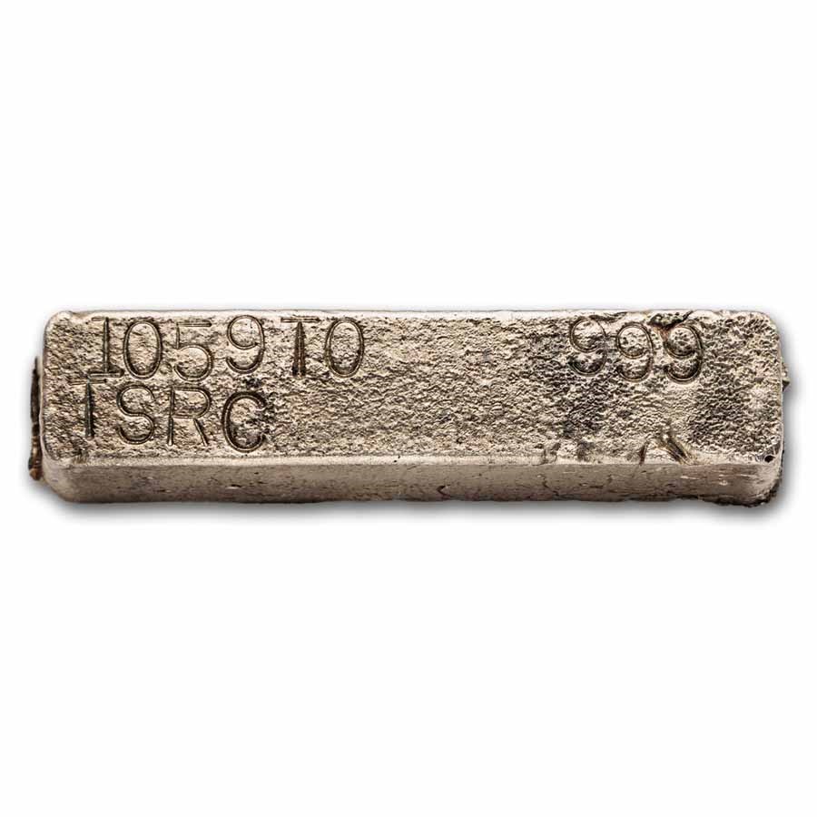 10.59 oz Silver Bar - Vintage Tri-State Refining Corp (TSRC)